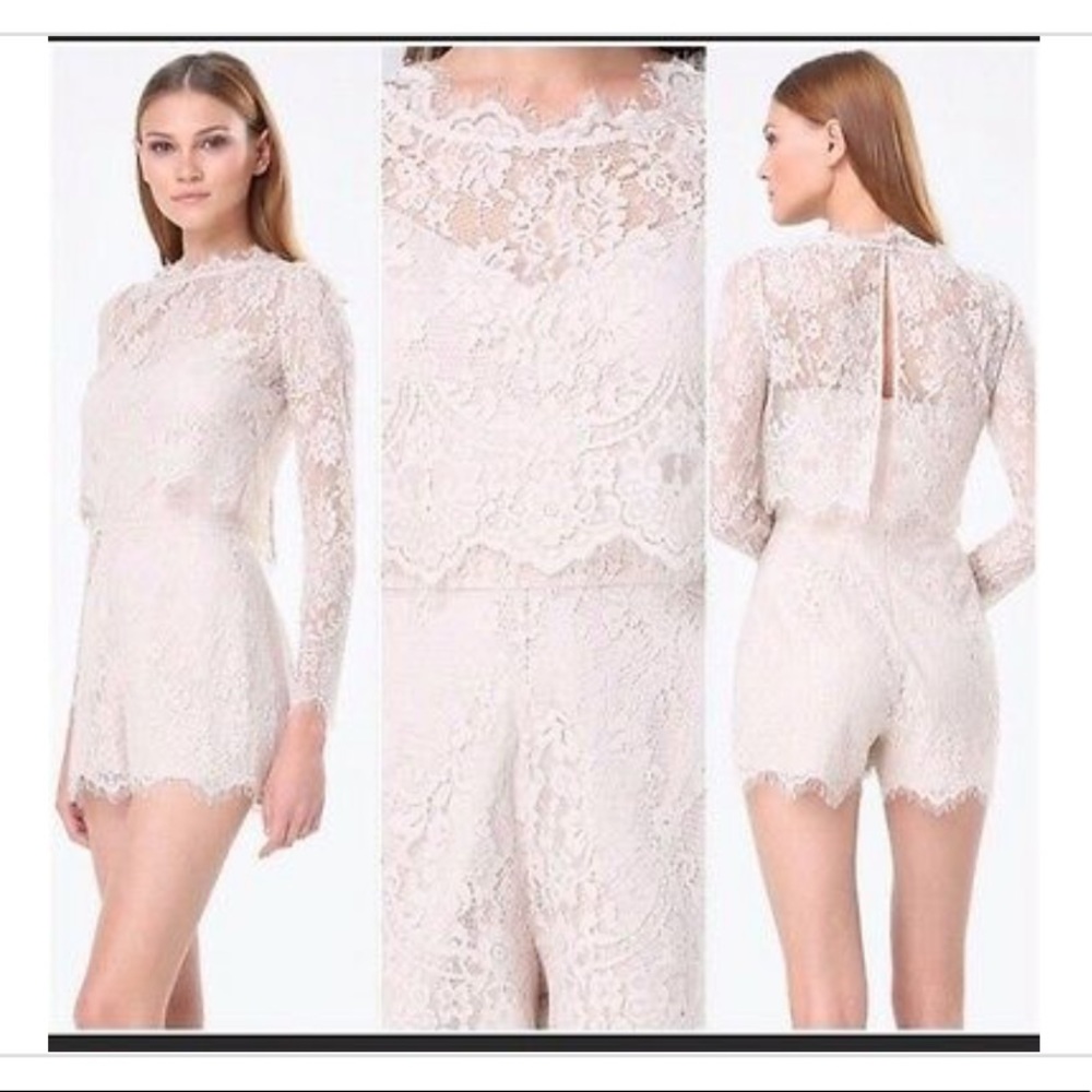 bebe Lace Romper